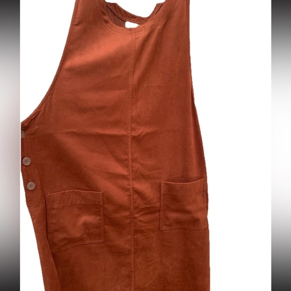 St. John’s Bay Boho Jumper Long Dress Brown - Picture 5 of 6